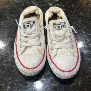 White Converse Shoes